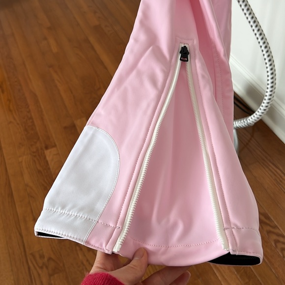 NWT Loveshackfancy x Bogner fire and ice Ireen ski pant in blush. - Picture 12 of 16